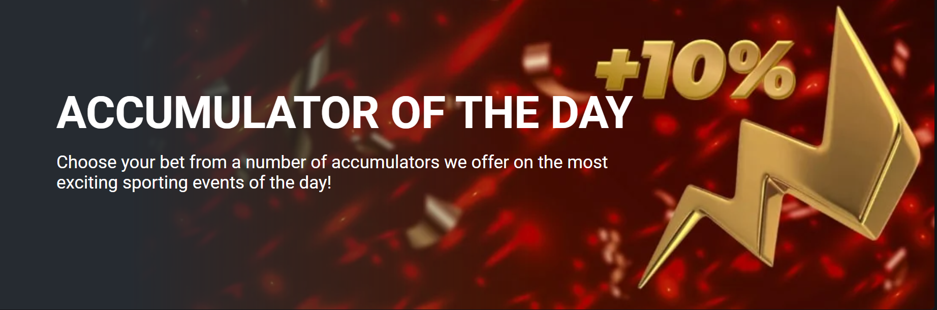 مكافأة الرهان المجمع لليوم XpariBet مكافأة الرهان المجمع لليوم XpariBet