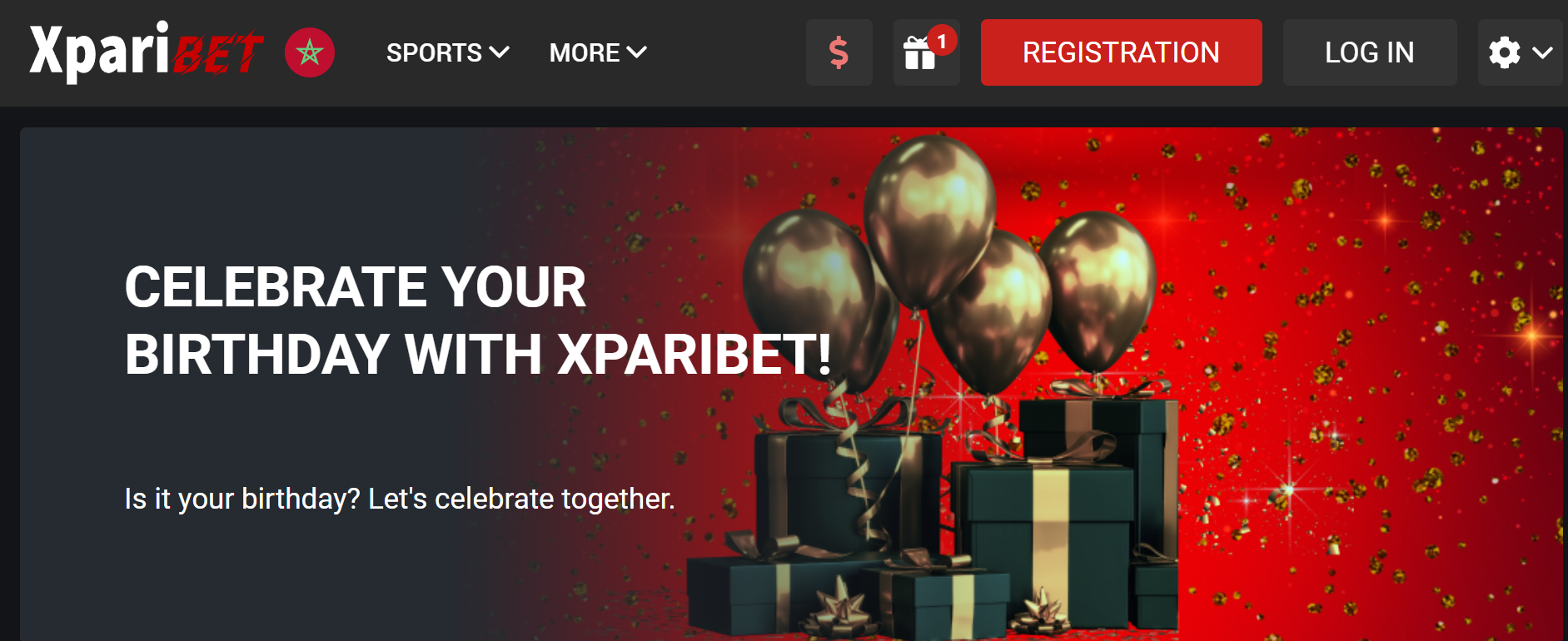 XpariBet Birthday Bonus